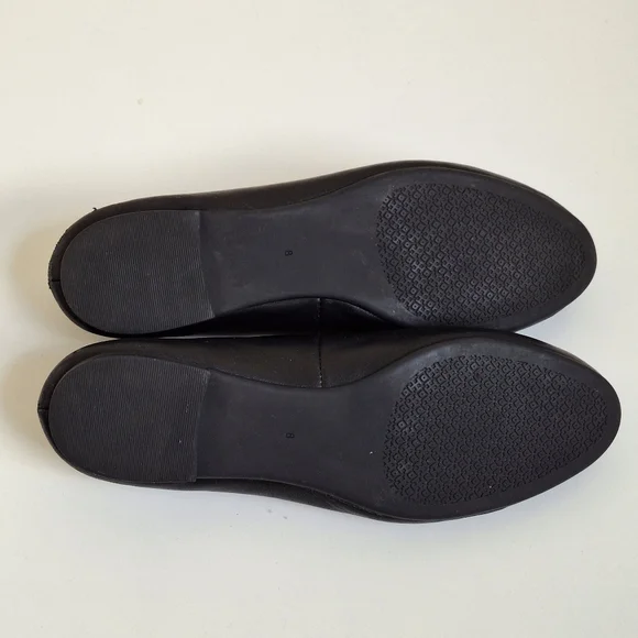 Tory Burch Lowell Ballet Flats | Size 8 | Black Leather - Picture 11 of 11